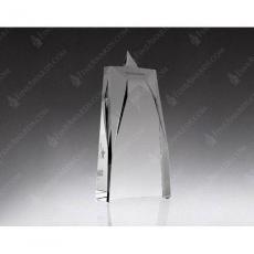 Employee Gifts - Supreme Clear Optical Crystal Star Tower Award
