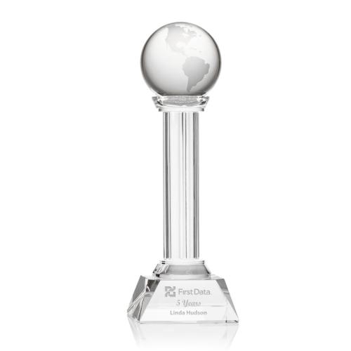 Corporate Awards - Crystal Awards - Globe Awards  - Bentham Globe Spheres Award