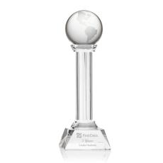 Employee Gifts - Bentham Globe Spheres Crystal Award