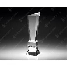 Employee Gifts - Clear Crystal Side Vision Award