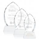 Wilton White on Newhaven Base Arch & Crescent Crystal Award