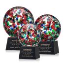 Fantasia Black on Robson Base Spheres Glass Award