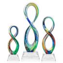 Duarte Clear on Sheffield Base Abstract / Misc Glass Award