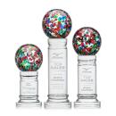 Fantasia Spheres on Colverstone Base Glass Award