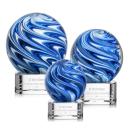 Naples Clear on Paragon Base Spheres Glass Award