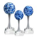 Naples Spheres on Willshire Base Glass Award