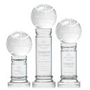 Basketball Spheres on Colverstone Base Crystal Award