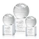 Basketball Spheres on Granby Base Crystal Award