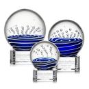 Tranquility Clear on Paragon Base Spheres Glass Award