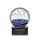 Tranquility Black on Paragon Base Spheres Glass Award