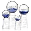 Tranquility Clear on Novita Base Spheres Glass Award