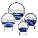 Tranquility Clear on Stanrich Base Spheres Glass Award