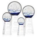 Starburst Clear on Novita Base Spheres Glass Award