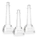 Lighthouse Clear on Robson Base People Crystal Award
