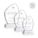 Daltry White on Newhaven Base Abstract / Misc Crystal Award