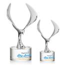 Maverick Eagle Full Color Clear on Marvel Base Animals Crystal Award