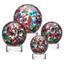 Fantasia Clear on Stanrich Base Spheres Glass Award