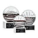 Serenity Clear on Hancock Base Spheres Glass Award