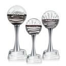 Serenity Clear on Willshire Base Spheres Glass Award