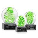 Vortex Black on Hancock Base Spheres Glass Award
