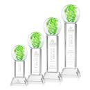 Vortex Clear on Stowe Base Spheres Glass Award