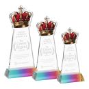Crown Prismatic on Hartford Base Abstract / Misc Crystal Award
