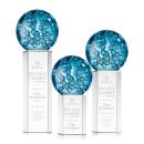 Addison Spheres on Dakota Base Glass Award