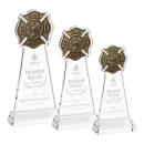 Fire Dept Clear on Hartford Base Abstract / Misc Crystal Award