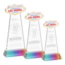 Las Vegas Prismatic on Hartford Base Abstract / Misc Crystal Award