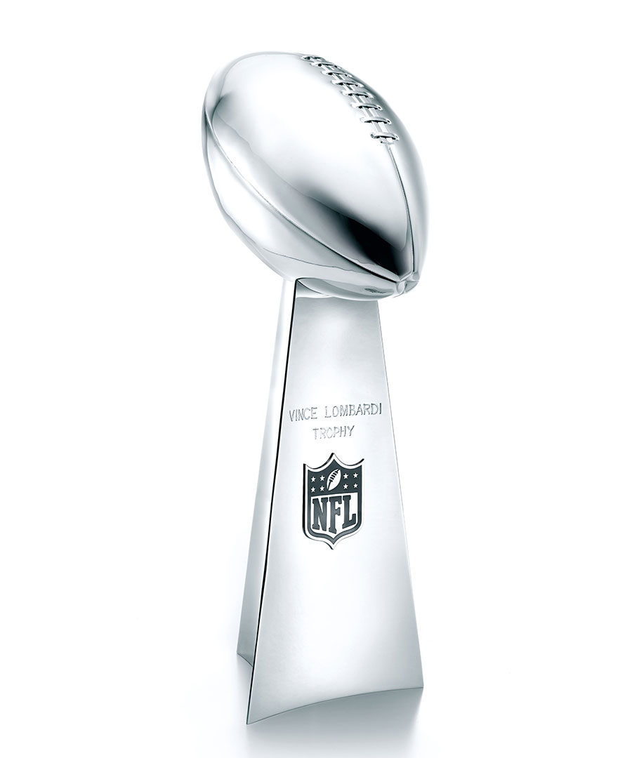 the first super bowl trophy